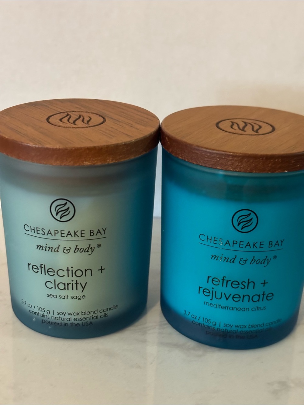 Chesapeake Bay Aromatherapy candle set